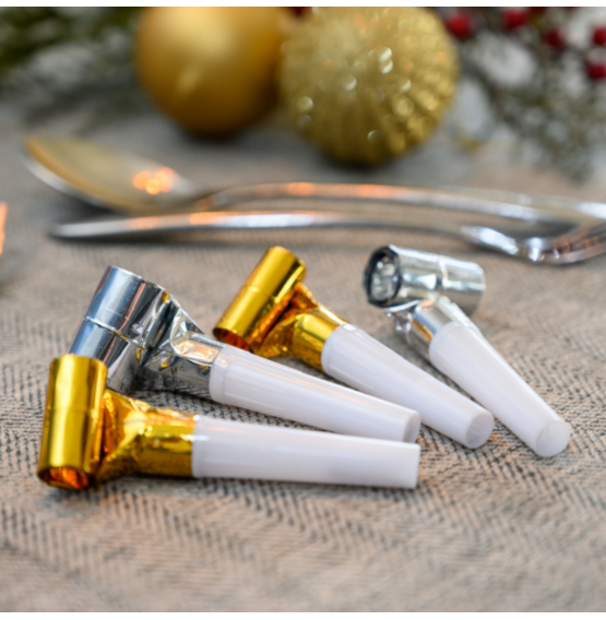 Gold & Silver Foil Blowouts